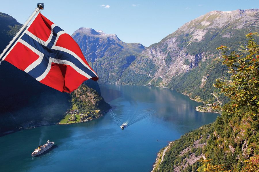 Geirangerfjord in Norway (Unesco World Heritage)