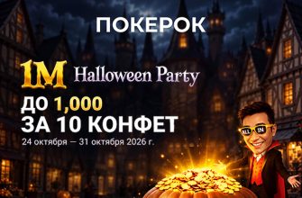 ПОКЕРОК объявил охоту на пиковых валетов в рамках акции Halloween Party с призовым фондом $1,000,000
